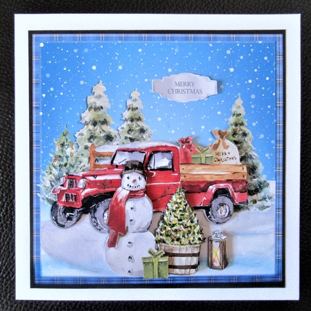 CHRISTMAS TRUCK MINI KIT by Davina Rundle