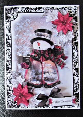 Snowman 7x5 Mini Kit 3 by Davina Rundle