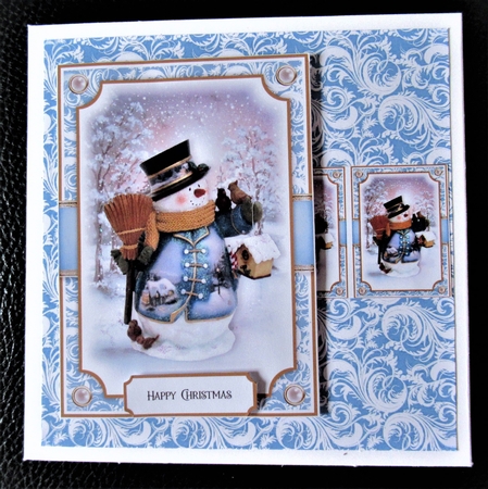 Snowman 7x5 Mini Kit 6 by Davina Rundle