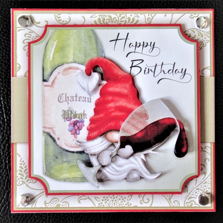 Red Wine Gnome Mini Kit by Davina Rundle