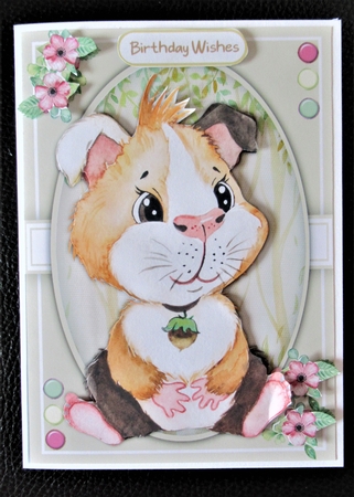 A5 , Gorgeous Hammy Hamster by Davina Rundle