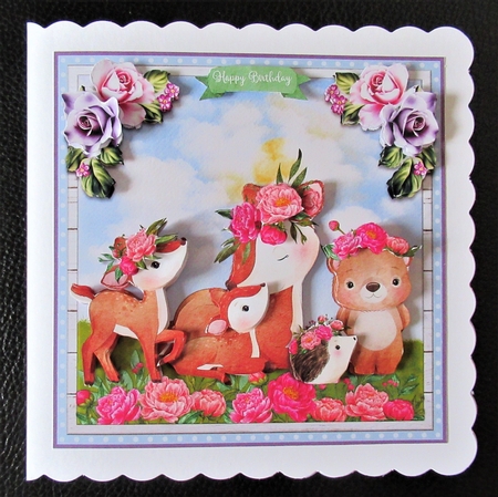 DEER FRIENDS mini kit by Davina Rundle