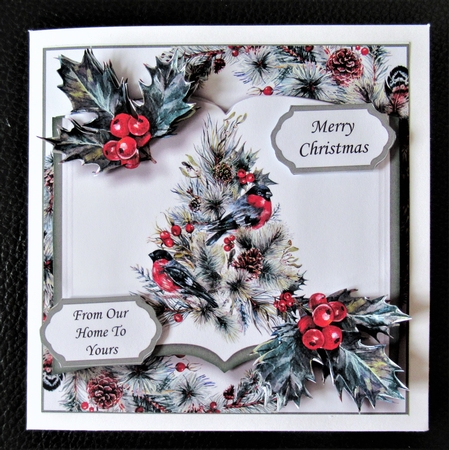 Christmas Open Book - Tree by Davina Rundle