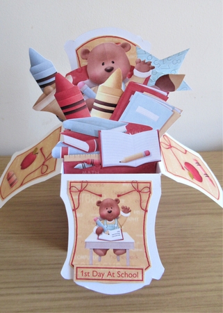 School Days large Pop Up Box Bumper Kit #1 by Davina Rundle