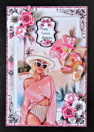 The Lazy Days Of Summer 02 Mini Page Kit by Davina Rundle