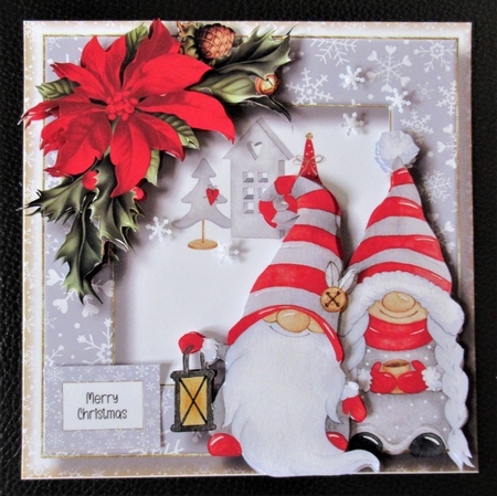 Christmas Gnome Friends 3 by Davina Rundle