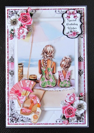 The Lazy Days Of Summer Bumper Mini Page Kits by Davina Rundle