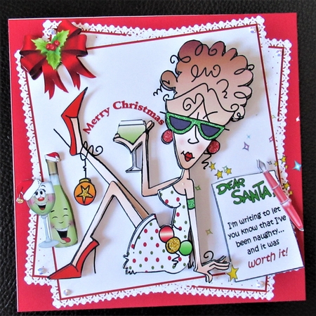 8x8 Rita writes to Santa mini kit by Davina Rundle