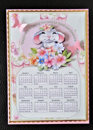 2022 Calendar - Happiness by Davina Rundle