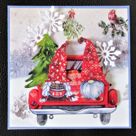 Driving Gnome For Christmas by Davina Rundle