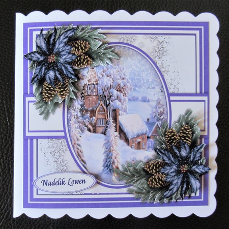 7x7 Mini Kit , The Christmas Scene by Davina Rundle