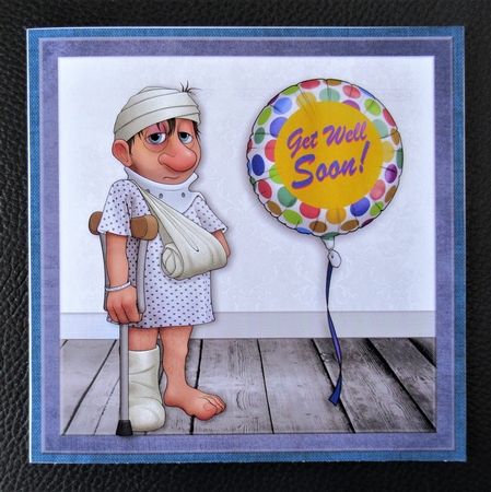 GET WELL SOON - broken bones by Davina Rundle