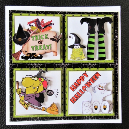 6x6 Halloween trick or treat by Davina Rundle