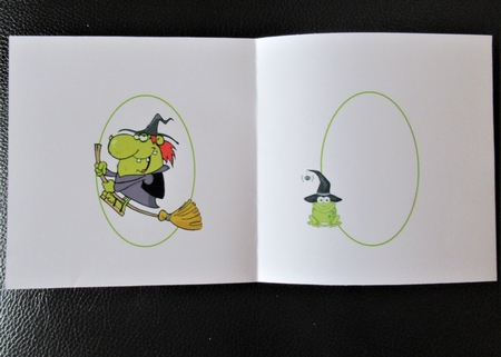 6x6 Halloween trick or treat insert by Davina Rundle