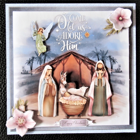 OH COME LET US ADORE HIM mini kit by Davina Rundle