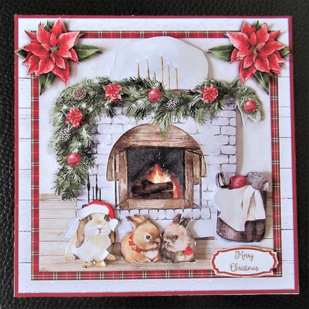 CHRISTMAS BUNNIES by Davina Rundle
