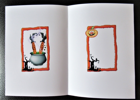 Halloween legs insert by Davina Rundle
