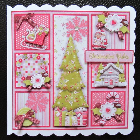 Christmas Time Pink Mini Kit #4 by Davina Rundle
