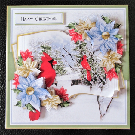 A Winter Story Red Cardinal Open Book Mini Kit by Davina Rundle