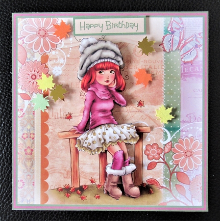 Autumn attitude 6x6 by Davina Rundle