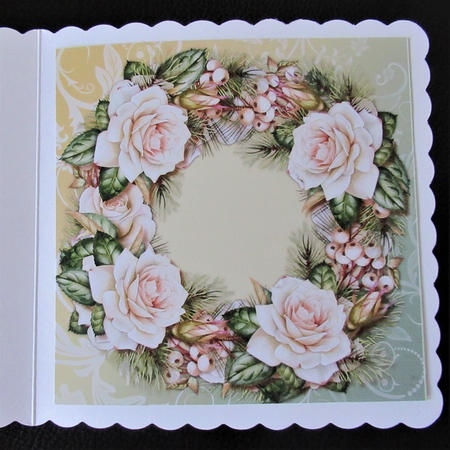 Winter Roses Quick Card by Davina Rundle