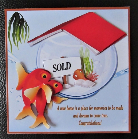 New home Goldfish by Davina Rundle