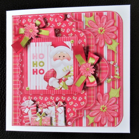 Its Christmas  Pocket Effect Layered Card Kit  #1 by Davina Rundle