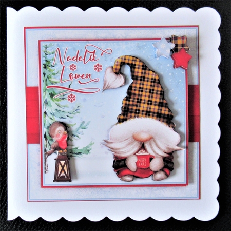 Cornish Santa Gnome Mini Kit by Davina Rundle