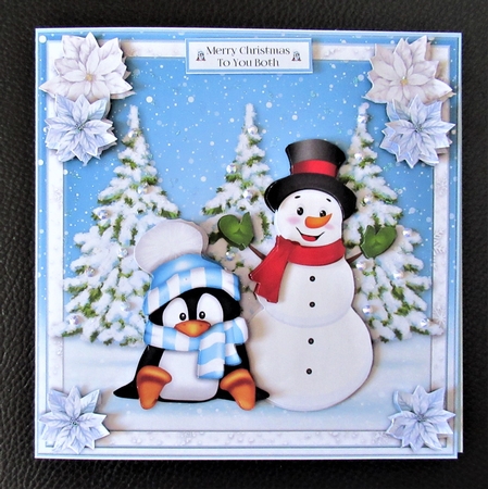 SNOW FRIENDS blue mini kit by Davina Rundle