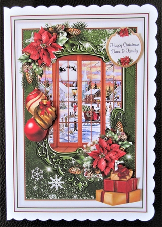 A Winters View Christmas Mini Page Kit by Davina Rundle