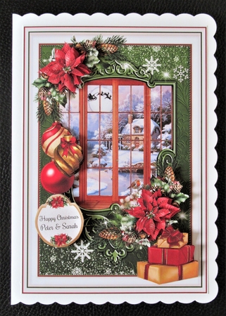 A Winters View 04 Christmas Mini Page Kit by Davina Rundle