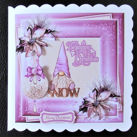 Gnome For Christmas Mini Kit#13 by Davina Rundle