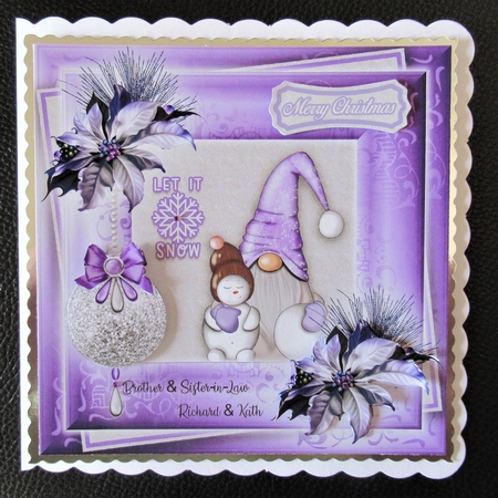 Gnome For Christmas Mini Kit#15 by Davina Rundle