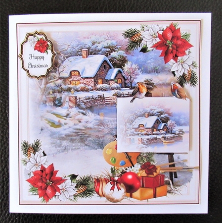 An Artists Winter Impression Mini Page Kit  by Davina Rundle