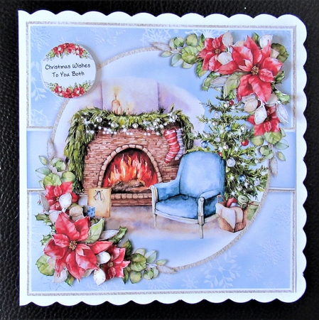 A Fireside Christmas Mini Kit by Davina Rundle
