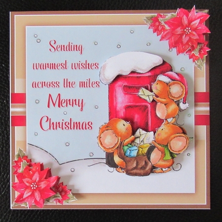 Christmas Post mini kit by Davina Rundle