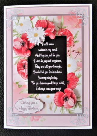 Flowers in my hand by Davina Rundle