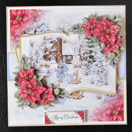 Winter Cabin Open Book Mini Kit 2 by Davina Rundle