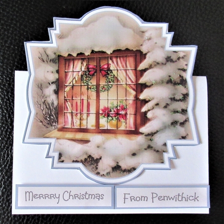 Vintage Christmas scenes by Davina Rundle