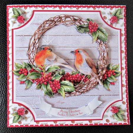 WINTER BERRY ROBINS mini kit by Davina Rundle