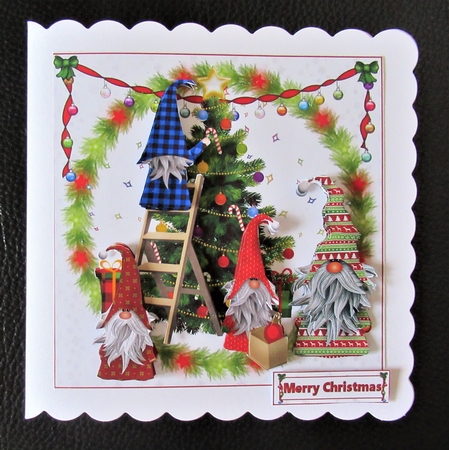 8x8 Gnome to trim the tree mini kit by Davina Rundle