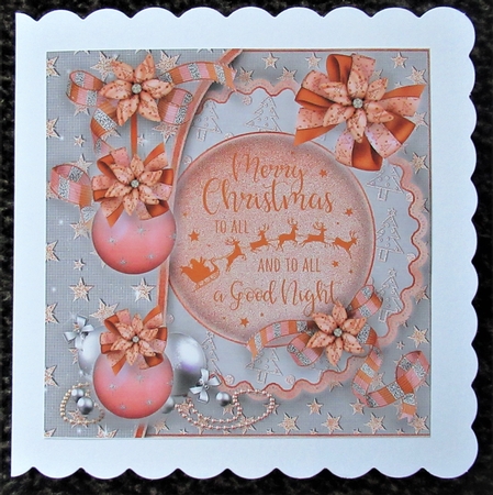 Silent Night (Peachy) Mini Kit #4 by Davina Rundle