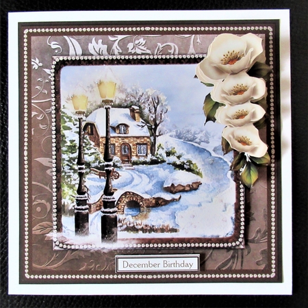 Winter Cottage mini kit by Davina Rundle