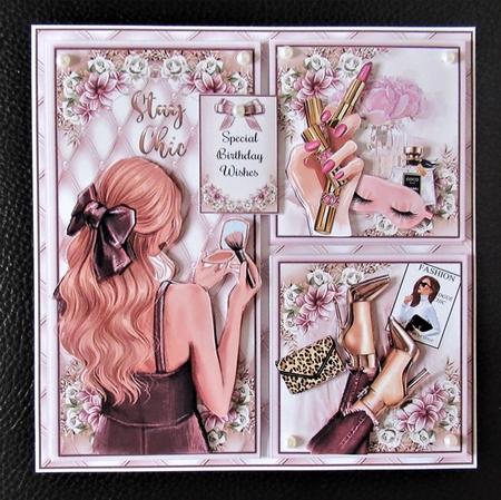 Stay Chic Collage 02 Mini Page Kit  by Davina Rundle