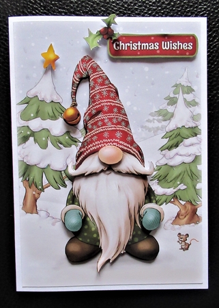 Alfred the Christmas Gnome by Davina Rundle