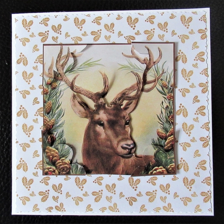 Christmas Background Paper 14 by Davina Rundle