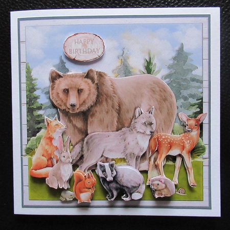 WOODLAND FRIENDS MINI KIT by Davina Rundle