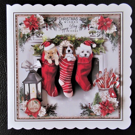 Christmas Wishes & Puppy Dog Kisses 02 Mini Page Kit  by Davina Rundle