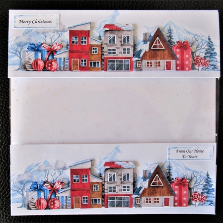 The Christmas Mountain Village Lge DL by Davina Rundle