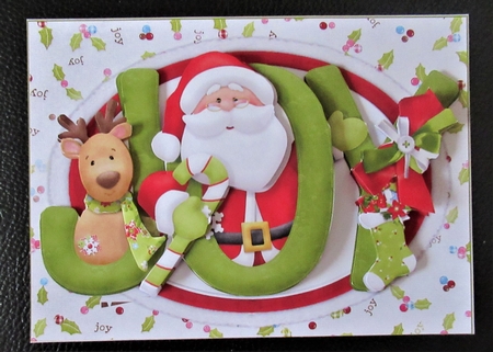 Christmas JOY mini kit by Davina Rundle